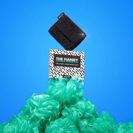 Ballsy Handy Shower Tool Sponge for Generating Extra Suds, with Gently Exfoliating Design