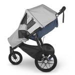 UPPAbaby Sun and Bug Shield for Ridge Stroller/UPF 50+, Wind and Insect Protection/Ventilated Design/Quick Attachment/Easy Access to Child