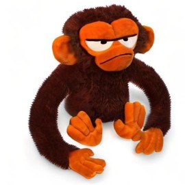 YOTTOY Contemporary Collection | Grumpy Monkey Soft Stuffed Plush Toy - 7.5
