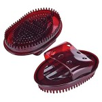2PCS Soft Cellulite Body Massager Brush Glove Anti Cellulite Slimming Relaxing Scrub Massager Bath Spa