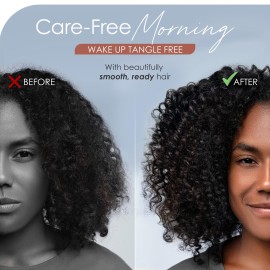 CAPLORD Adjustable Satin Bonnet for Sleeping - Double-Layer Silk Bonnet for Curly Hair, Braids & Locs. Large Satin Sleep Hair P for Women & Men - Burgundy