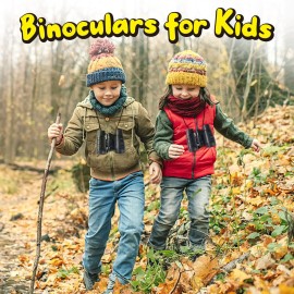 ESSENSON Binoculars for Kids Toys Gifts for Age 3-12 Years Old Boys Girls Kids Telescope Outdoor Toys for Sports and Outside Play Hiking, Bird Watching, Travel, Camping, Birthday Presents (Black)