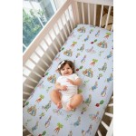 The Booktales Peter Rabbit Nursery Crib Set Handmade Beatrix Potter Fitted Crib Sheet Pillow Case Bedding Set