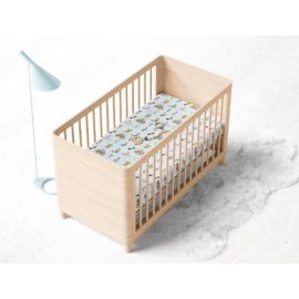 The Booktales Peter Rabbit Nursery Crib Set Handmade Beatrix Potter Fitted Crib Sheet Pillow Case Bedding Set