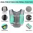 INOXTO Running Hydration Vest Backpack,Lightweight Insulated Pack with 1.5L Water Bladder Bag Daypack for Hiking Trail Running Cycling Race Marathon for Women Men (Light Green)