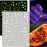 Luminous Nail Art Stickers, Fluorescent Nail Self-Adhesive Decals, Glow in The Dark Nail Art Design, Sun Moon Stars Love Heart Nail Sticker Decoration for Women Girls Manicure 3D Nail Decal(6 Sheets)
