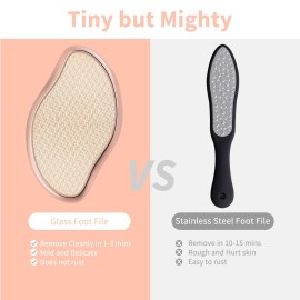 VANWIN Foot File, Nano Crystal Glass Callus Remover Callus Shaver Hard Skin Remover for Wet and Dry, Professional Foot Rasp Pedicure Tools Foot Care for Dead Hard Cracked Thick Dry Skin VANWIN Foot File, Nano Crystal Glass Callus Remover Callus Shaver Hard Skin Remover for Wet and Dry, Professional Foot Rasp Pedicure Tools Foot Care for Dead Hard Cracked Thick Dry Skin