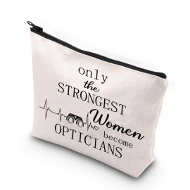 VAMSII Optician Gifts for Women Optometrist Gifts Makeup Bag Optometry Gifts Eye Technician Gifts Eye Doctor Gifts (women Opticians)