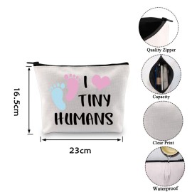 VAMSII NICU Nurse Makeup Bag I Love Tiny Humans OB Nurse Gift Bag Neonatal Nurse Gifts Labor and Delivery Nurse Gifts Pouch (tiny Humans) VAMSII NICU Nurse Makeup Bag I Love Tiny Humans OB Nurse Gift Bag Neonatal Nurse Gifts Labor and Delivery Nurse Gifts Pouch (tiny Humans)