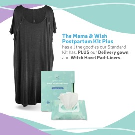 Postpartum Care Kit for Mom (14-Piece) - Includes Labor and Delivery Gown, Peri Bottle, Witch Hazel Foam, Pad Liners & More! with Hospital Essentials for Women After Birth Postpartum Care Kit for Mom (14-Piece) - Includes Labor and Delivery Gown, Peri Bottle, Witch Hazel Foam, Pad Liners & More! with Hospital Essentials for Women After Birth
