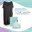 Postpartum Care Kit for Mom (14-Piece) - Includes Labor and Delivery Gown, Peri Bottle, Witch Hazel Foam, Pad Liners & More! with Hospital Essentials for Women After Birth