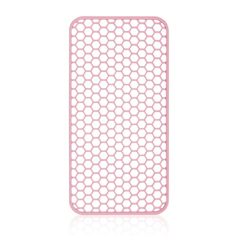 Large Heat Resistant Mat for Hair Styling Tools, Silicone Heat Pad for Curling Iron, Portable Travel Flat Iron Mat for Hair Straightener, Curler Wand, Hot Waver (Pink)