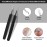 Glamne Blackhead Remover Pimple Popper Kit Acne Comedone Extractor Blemish Extraction Popping Tools (Black)