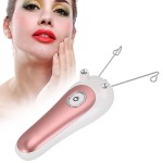 YUYTE Cordless Electric Facial Threading Hair Removal for Women, Ladies Face & Body Epilator, Cotton Thread Included, Pink, Not Water Resistant