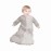 Toddler Wearable Blanket Long Sleeve (2-4t) Warm Baby Sleeping Sack With Arms Tog 2.0 Flannel Velour 4 Seasons Infant Sleeeping Bag Unisex Grey Sleeper Bag