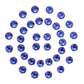1440Pcs Blue Crystal Rhinestones,Glass Flatback Rhinestones Gemstones for Nail Face Makeup Art Crafts Clothes Decoration -(SS12,3.0mm,Blue) 1440Pcs Blue Crystal Rhinestones,Glass Flatback Rhinestones Gemstones for Nail Face Makeup Art Crafts Clothes Decoration -(SS12,3.0mm,Blue)
