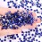 1440Pcs Blue Crystal Rhinestones,Glass Flatback Rhinestones Gemstones for Nail Face Makeup Art Crafts Clothes Decoration -(SS12,3.0mm,Blue)