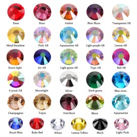 1440Pcs Blue Crystal Rhinestones,Glass Flatback Rhinestones Gemstones for Nail Face Makeup Art Crafts Clothes Decoration -(SS12,3.0mm,Blue) 1440Pcs Blue Crystal Rhinestones,Glass Flatback Rhinestones Gemstones for Nail Face Makeup Art Crafts Clothes Decoration -(SS12,3.0mm,Blue)