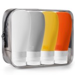 INSFIT Travel Bottles - TSA Approved 3oz Leak Proof Containers for Toiletries, BPA Free Refillable