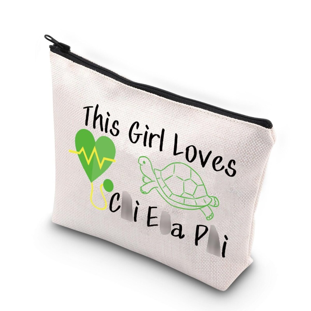 VAMSII C E P Sorority Paraphernalia Gifts This Girl Loves C E P Travel Makeup Bag Nursing Pouch (WT-E P)