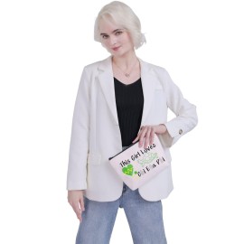 VAMSII C E P Sorority Paraphernalia Gifts This Girl Loves C E P Travel Makeup Bag Nursing Pouch (WT-E P)