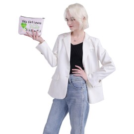 VAMSII C E P Sorority Paraphernalia Gifts This Girl Loves C E P Travel Makeup Bag Nursing Pouch (WT-E P)