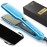 Wavytalk Hair Straightener, 1.7 Inch Wide Vent Sesh Titanium Wet to Dry Flat Iron, Straightener for Damp or Dry Hair (Blue)
