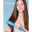 Wavytalk Hair Straightener, 1.7 Inch Wide Vent Sesh Titanium Wet to Dry Flat Iron, Straightener for Damp or Dry Hair (Blue)