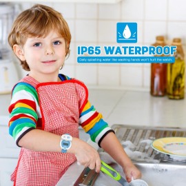 SKYROKU Potty Training Watch for Toddlers - Cute Toilet Shape, Music & Light Reminders, Countdown Timer, Rechargeable, Silicone Adjustable Strap - Easy Setup & Safe for Kids