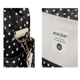 Alipher Diaper Tote Bag Waterproof Diaper Bag Fashion Nappy Bag Portable Diaper Handbag Large Travel Baby Bag For Mom And Dad (G)