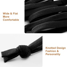 SYGY 12PCS Hair Ties for Men , Black Knotted Hair Bands, Mens Hair Ties for Long Curly Thick Hair, Ponytail Holders Strong Holder Hair Ties for Guys SYGY 12PCS Hair Ties for Men , Black Knotted Hair Bands, Mens Hair Ties for Long Curly Thick Hair, Ponytail Holders Strong Holder Hair Ties for Guys