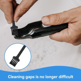 20 Pcs Electric Shaver Cleaning Brushes, Razors Brush Set, Trimmer Cleaner Brush with Long Handle for Computer Keyboard Shaver Appliance and More