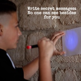 STICKY LIL FINGERS SuperSpies Secret Agent Spymaster Kit - Spy Gear Ninja Toys and Gadgets for Kids 8-12 Detective Kit