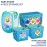 Idea Nuova Baby Shark 4 Piece Storage Solution Set with Pop Up Hamper, Collapsible Storage Trunk and 2 Nestable Storage Bins
