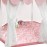 Hexagon Mat Princess Tent Rug, Plush Soft Playpen Mat Fitted for Monobeach Princess Castle, Non Slip Pink Star Nursery Rug for Baby Girl Room Decor, 55 L x 47 W