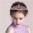 Chanaco Pink Tiara Crown - Girls\' Princess Birthday Crown, Women\'s Crystal Wedding/Halloween Headpiece