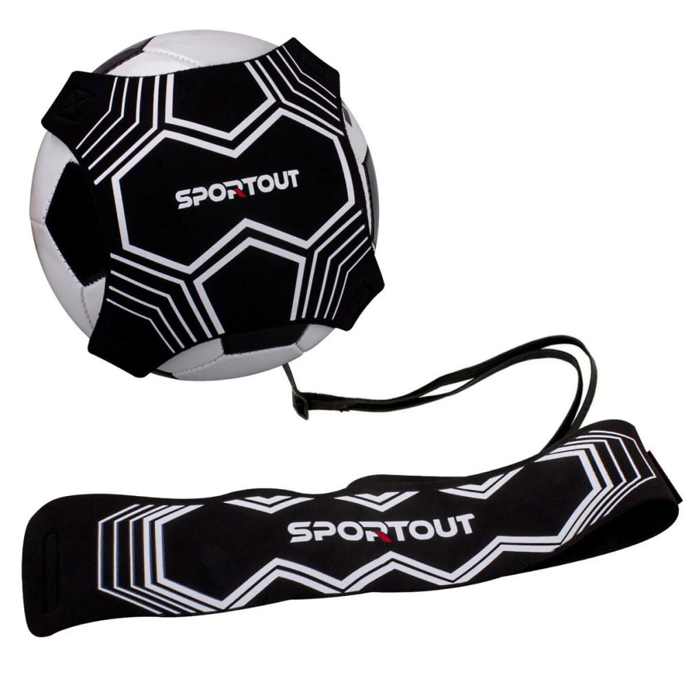 Sportout Volleyball/Soccer Training Equipment, Solo Trainer, Adjustable Waist Belt for Kids & Adults