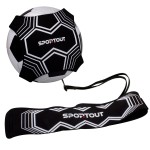 Sportout Volleyball/Soccer Training Equipment, Solo Trainer, Adjustable Waist Belt for Kids & Adults
