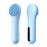 NgraCoola Electric Facial Cleansing Brush - Waterproof and Rechargeable, Exfoliates, Cleanses and Massages Skin - Light Blue