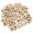 MYYZMY 300 Pcs Scrabble Letters, Wood Scrabble Tiles for Crafts Making Crossword Game