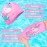 Kids Swim Caps for Girls (Age 2-6), Durable Waterproof Silicone Swimming Cap for Short Hair with Swimming Goggles, Ear Plug and Nose Clip
