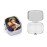 Blessed Mother Compact Travel Mirror and Pill Box Matching Gift Set with Beautiful Matching Image of Virgin Mary and Baby Jesus Christ