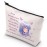 WZMPA Amine Girl Cosmetic Bag Anime Fans Gift You Are Braver Stronger Smarter Than You Think Japan Anime Makeup Zipper Pouch Bag For Women Teen Girls (Always Amine)