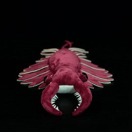 ZHONGXIN MADE Realistic Cambrian Ancient Organism Anomalocaris Plush Toy - 21 Lifelike Cambrian Creature Anomalocaris Stuffed Animals Model Plushie, Unique Plush Gift for Kids