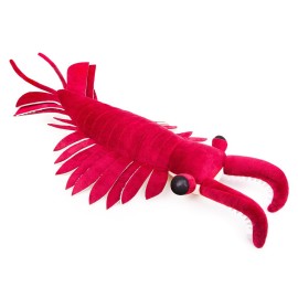 ZHONGXIN MADE Realistic Cambrian Ancient Organism Anomalocaris Plush Toy - 21 Lifelike Cambrian Creature Anomalocaris Stuffed Animals Model Plushie, Unique Plush Gift for Kids