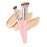 Makeup Brushes Dpolla Pro Foundation Brush and Flawless Concealer Brush Perfect for Any Look Premium Luxe Hair Contour Brush Perfect for Blending Liquid,Buffing,Cream,Sculpting,Mineral Makeup(Pink)