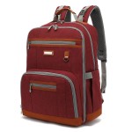 BILLITON MASHI Diaper Bag Backpack, Large Baby Nappy Bags with Portable Changing Pad for Boys and GirlsMultifunction Travel Baby Bag for Moms Dads, Shower Gifts Waterproof and StylishRed