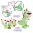 Eolo Party Pets Kids DJ-Rex The Electronic T-Rex DJ Plush Toy, Motorized Full Body Movement, Dancing, Head & Tail Sensors, Dino Roaring, 3 Hit Songs, DJ Sound Effects, Ages 4+