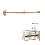 Wooden Crib Mobile Arm | Baby Mobile Hanger | Wooden Mount Wall Holder | Nursery Decor for Sturdy Mobile for Newborn Boys and Girls
