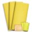 CASAVIDA Exfoliating Washcloth Back Scrubber for Shower Exfoliating Body Scrubber Japanese Beauty Washcloth African Net Sponge Bath Korean Loofah Towel Wash Cloth Scrub Towel 3 Pack (Yellow x 3)